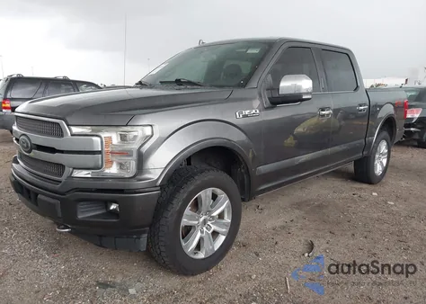 2019 Ford F-150 Platinum from USA, damaged, VIN 1FTEW1E4XKFB49005